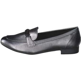 Marco Tozzi Slipper in grau