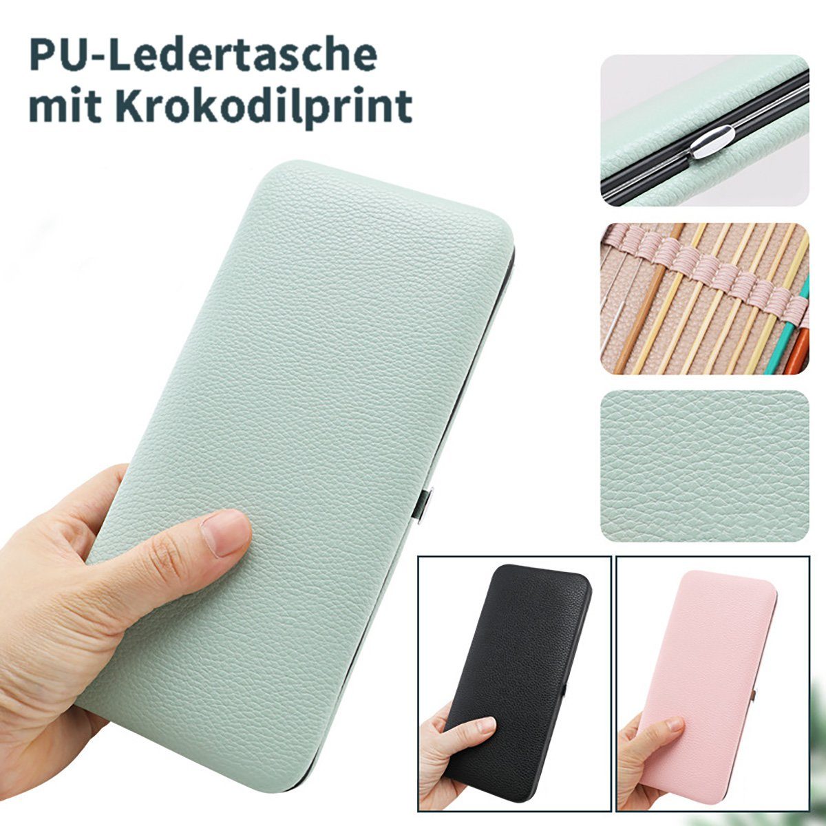 götäzer Ohrenreiniger Beleuchteter Ohrlöffel Set Ohrenschmalz-Entfernungswerkzeug 23 Stück, Ohrpflegeprodukte, Spinning Ear Scoop mit Aufbewahrungsbox