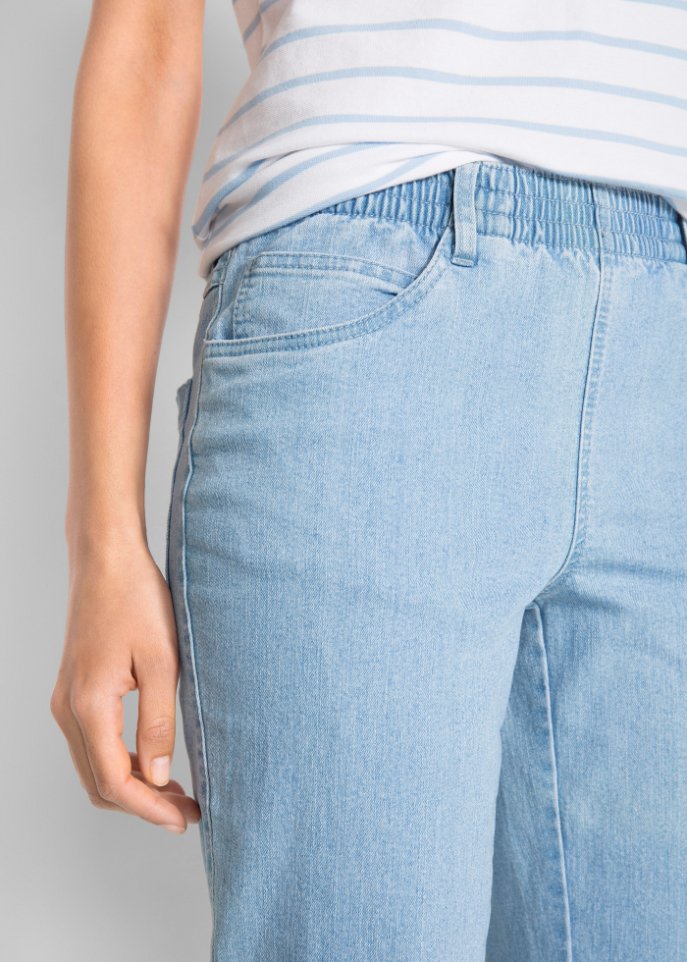 7/8 Komfort-Stretch-Hose mit Bequembund (2er-Pack)
