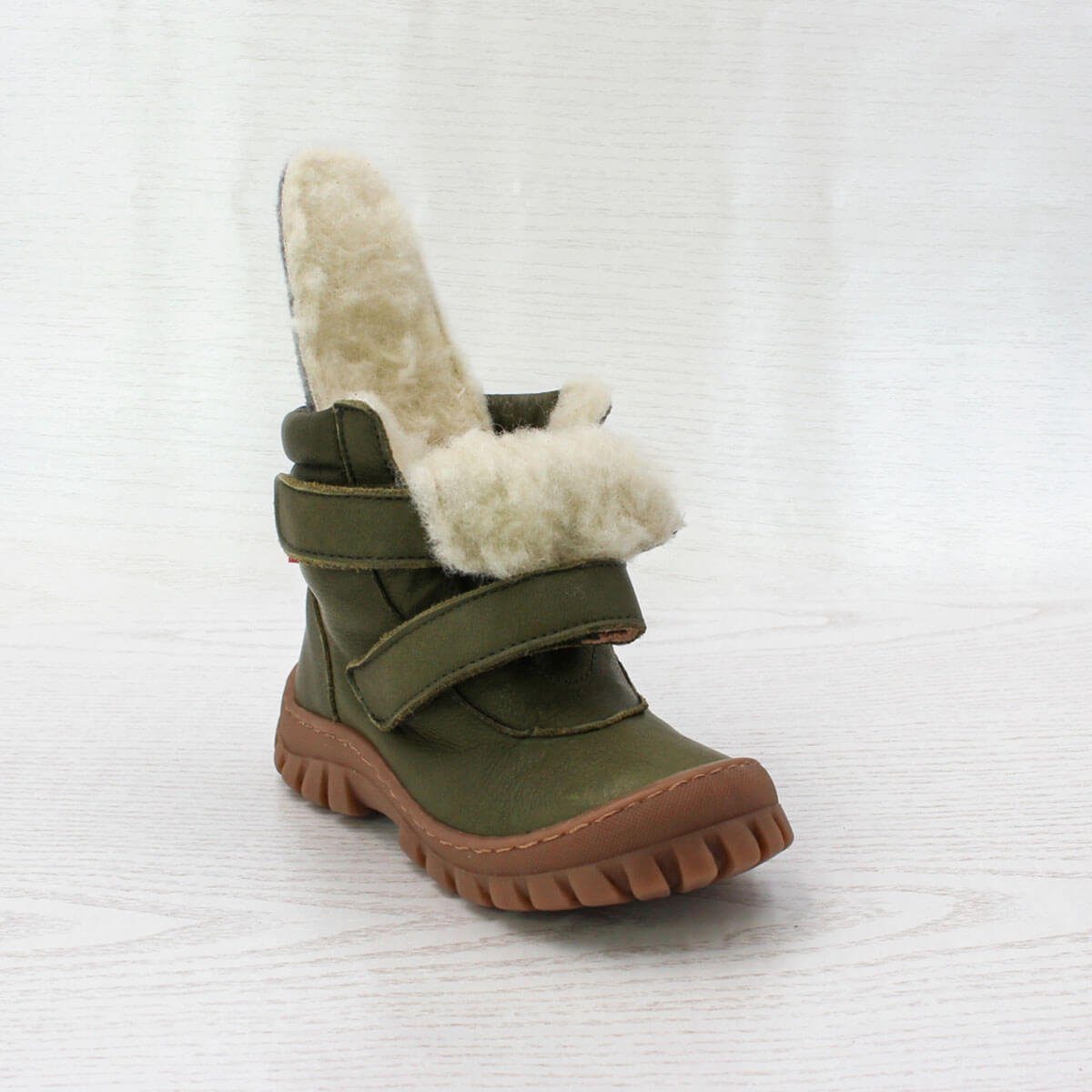 POLOLO Kinderschuhe Liam, Kinder Winterboots Bio Wollfutter