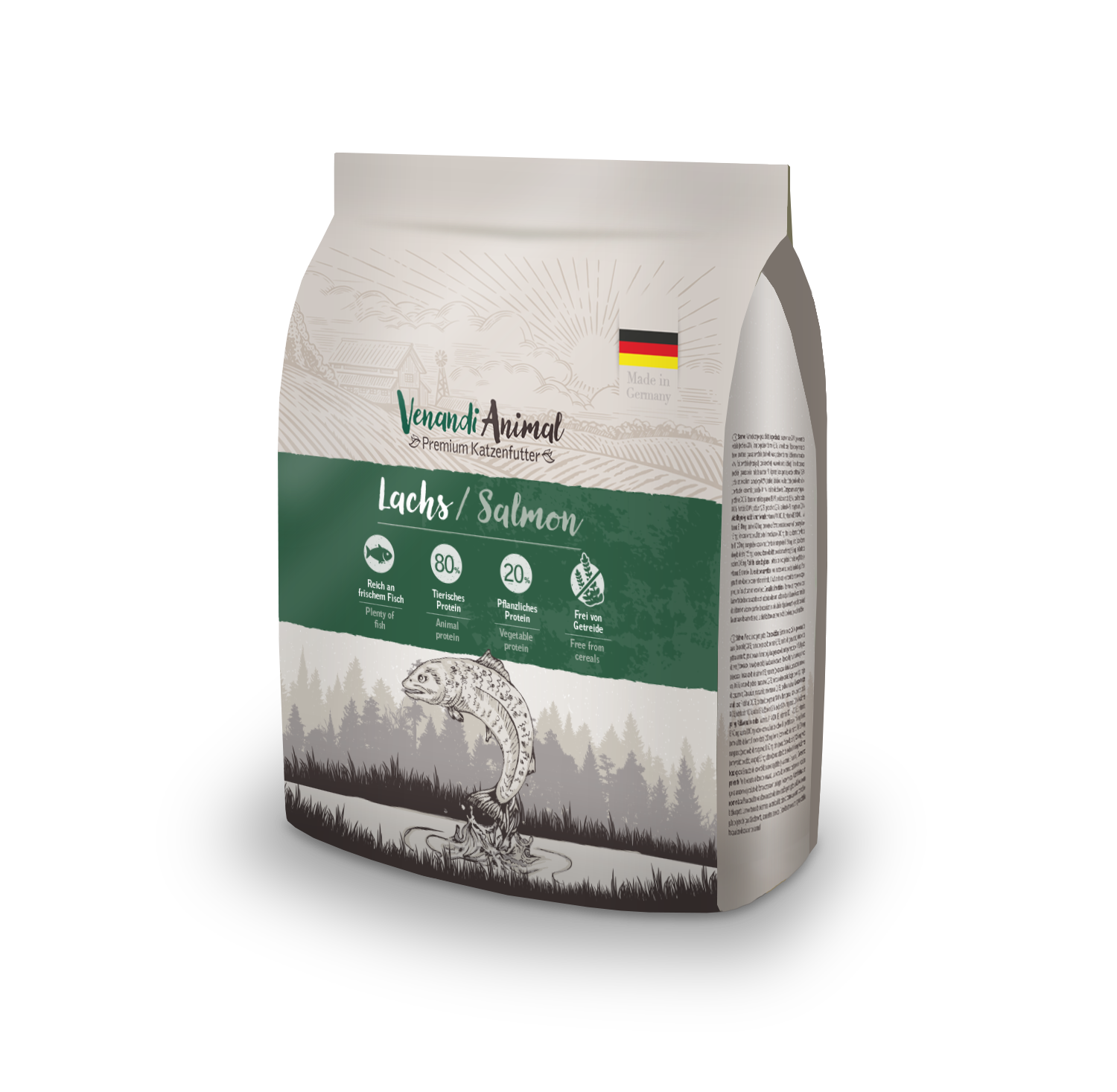 Venandi Trockenfutter Venandi Animal Lachs 300 g