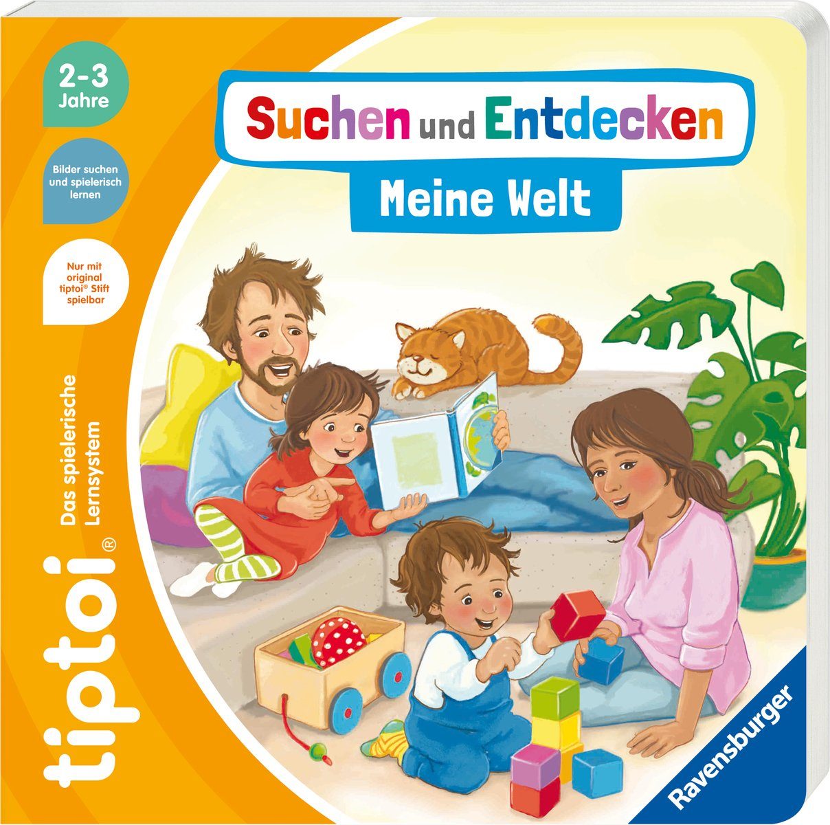 Ravensburger Spiel, tiptoi® Starter-Set: Stift und Bilderbuch Meine Welt, Made in Europe, FSC® - schützt Wald - weltweit