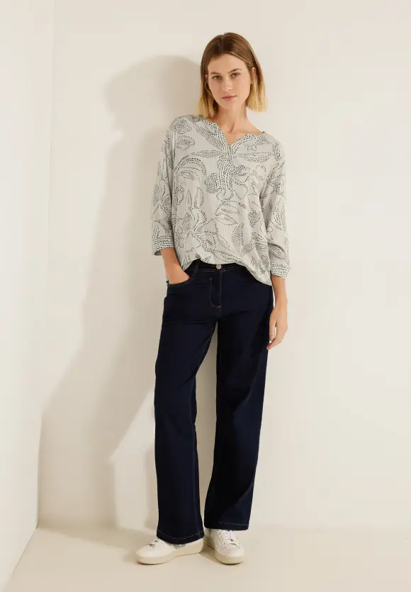 CECIL Bluse mit Punkteprint