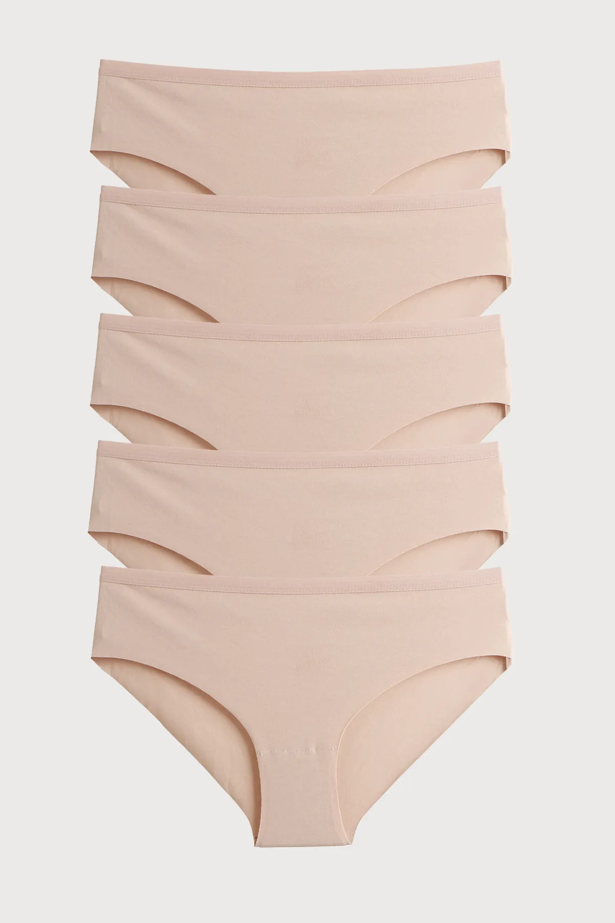 Nicoletta  Damen Slips 5er Pack Laser Cut Cotton TEN