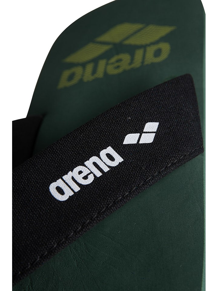 Arena Zehentrenner in Khaki/ Schwarz günstig kaufen