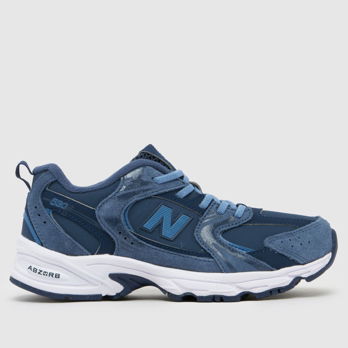 New Balance marinblå 530 pojkar junior träningsskor