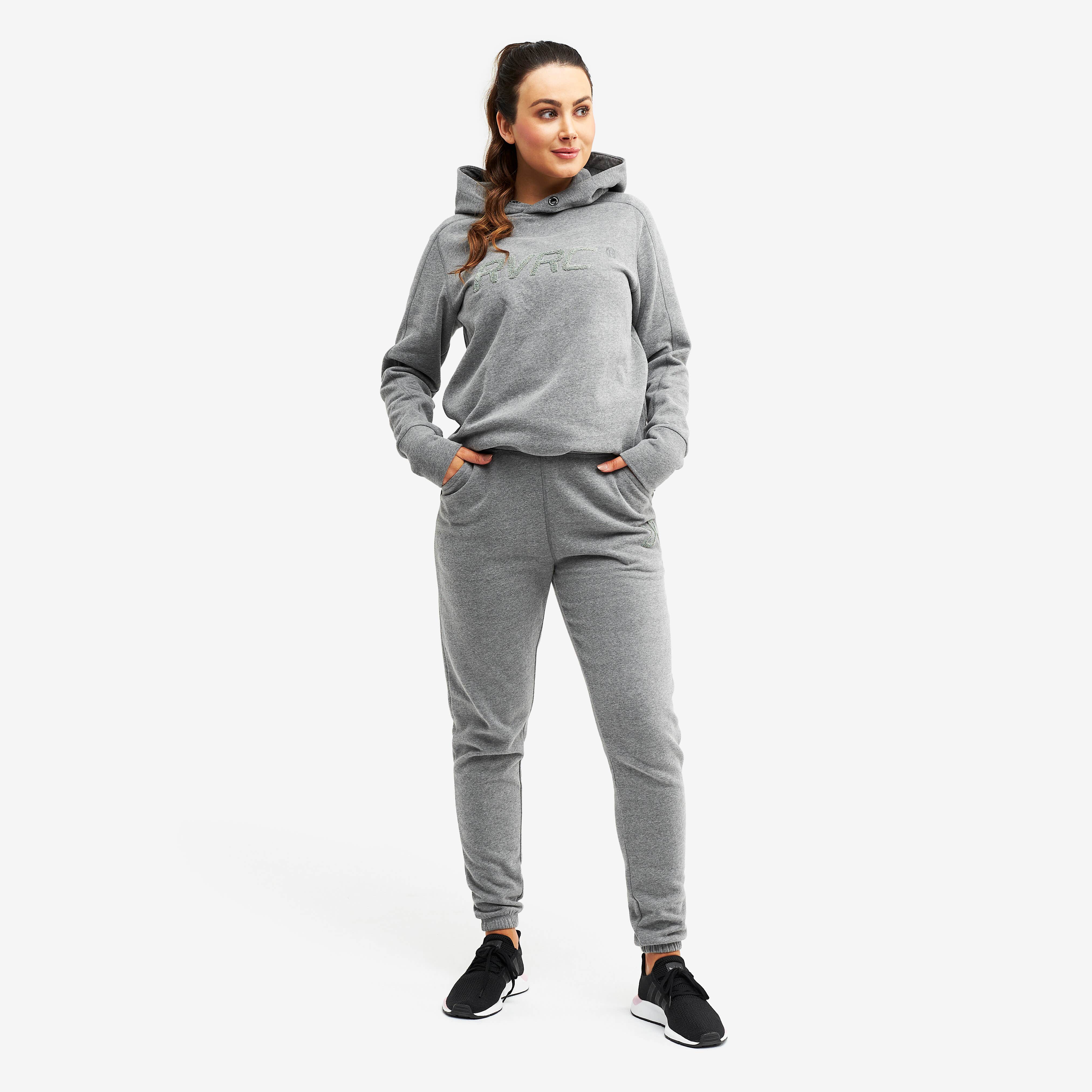 Chill Highwaist Pants Femme Grey melange