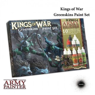 Army Painter Warpaints Kings of War Greenskins Paint Set