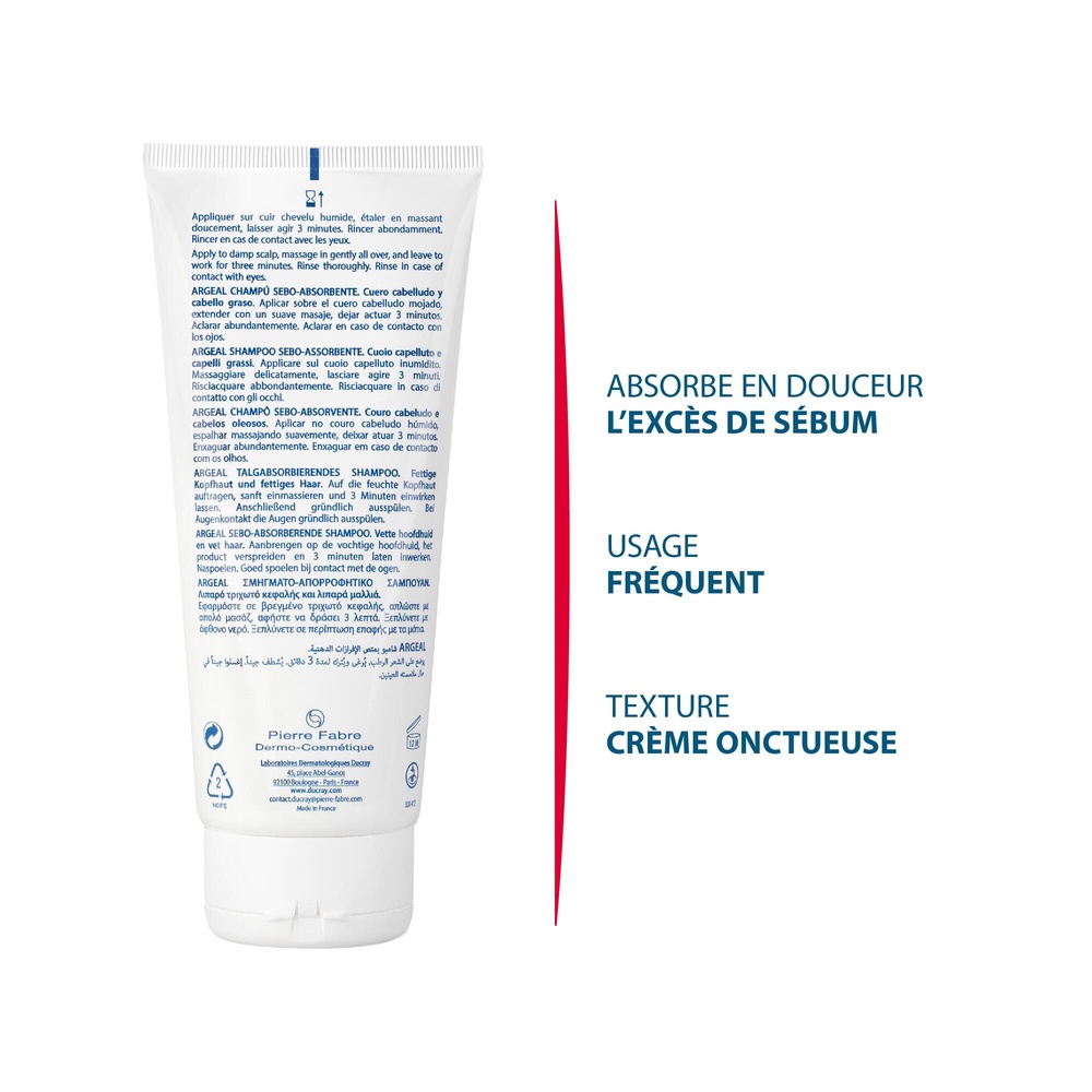 Ducray Argeal  Shampooing 200 ml Shampooing