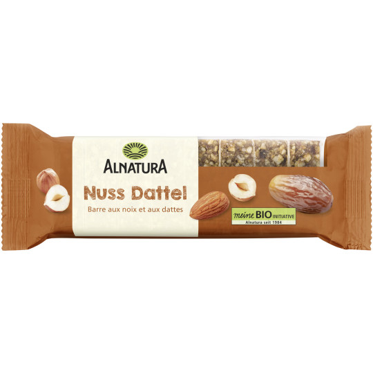 Alnatura Bio Nuss Dattel Fruchtschnitte 75G