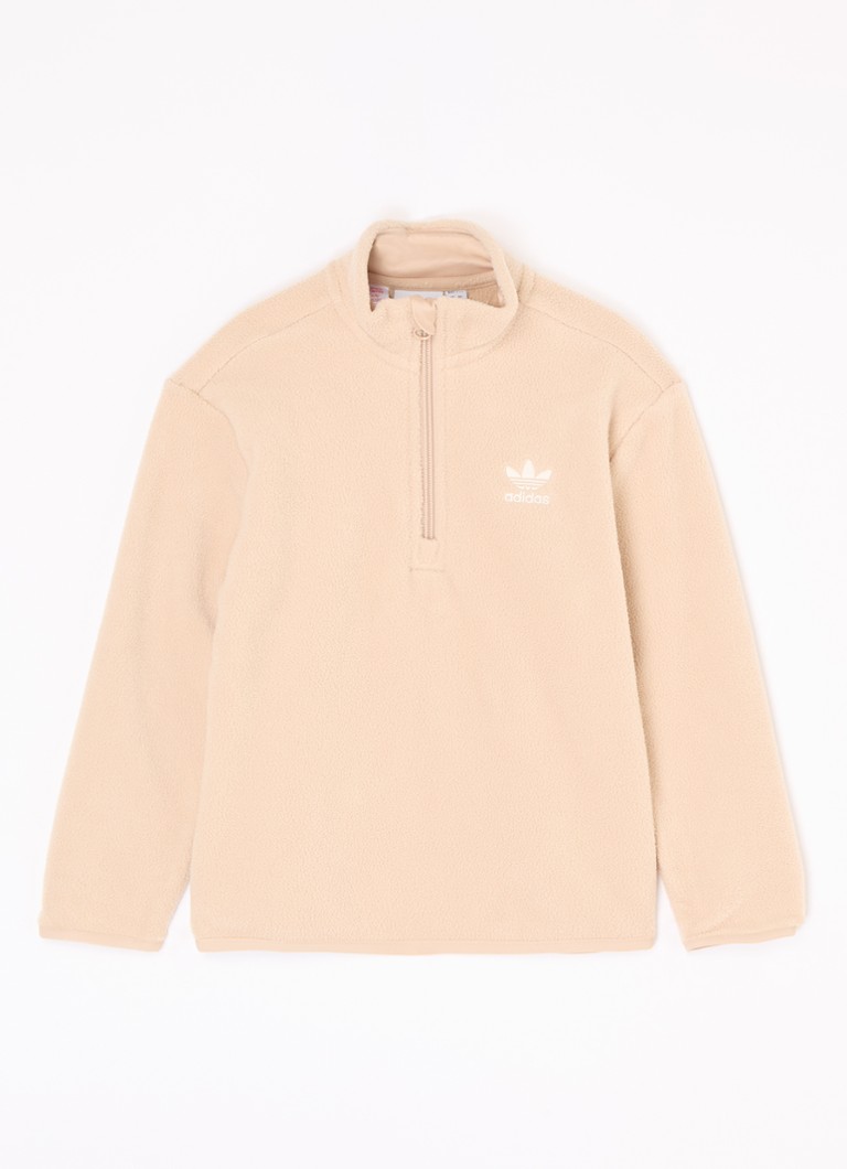 Bluza polarowa Adidas z zamkiem błyskawicznym do połowy