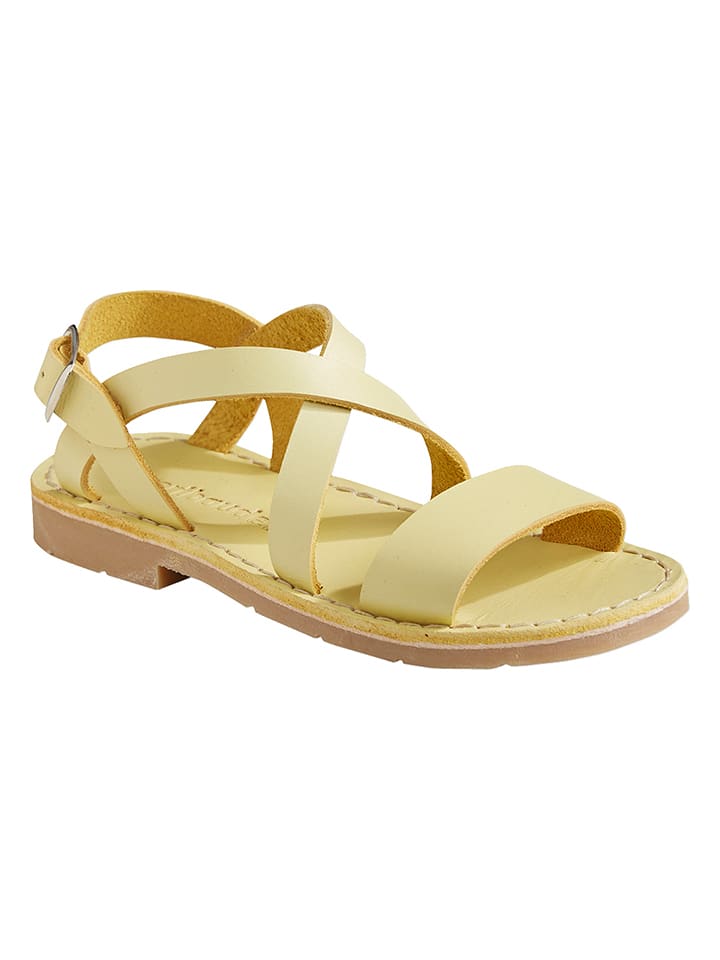 vertbaudet Sandalen in Gelb günstig kaufen