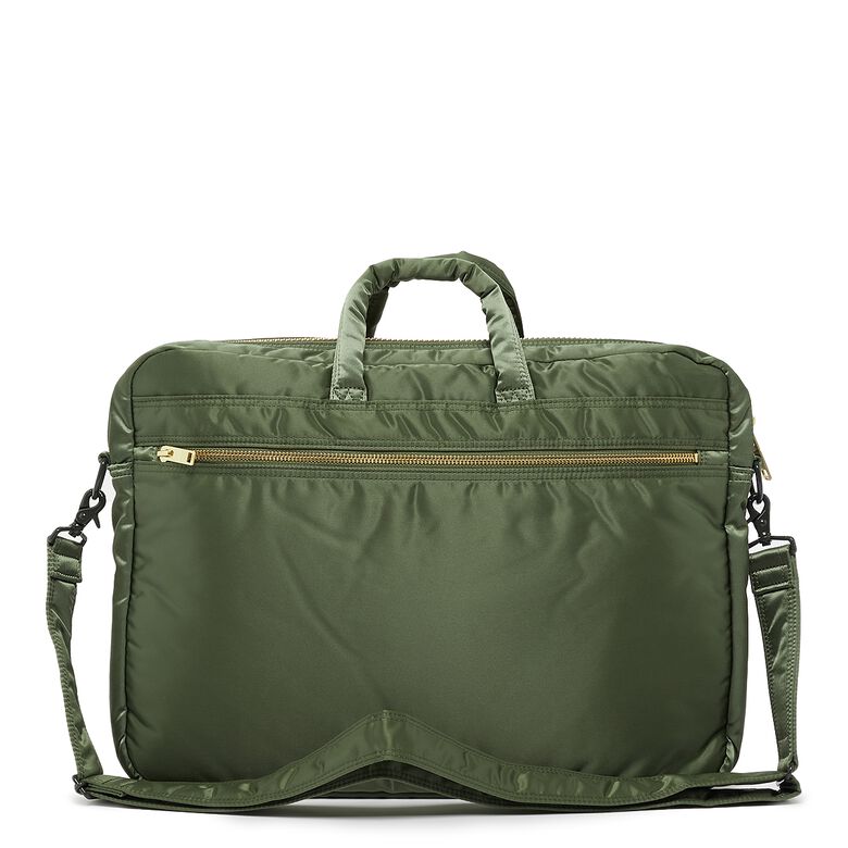 Porter-Yoshida Kaban Tanker 2Way Briefcase sage green