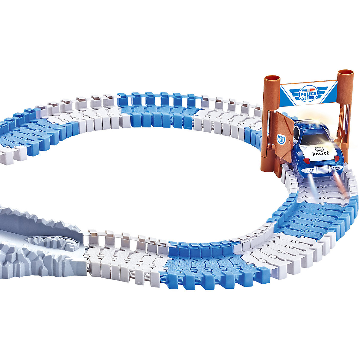 RC Magic Traxx Polizei Strecke 139-teilig mit Polizeifahrzeug