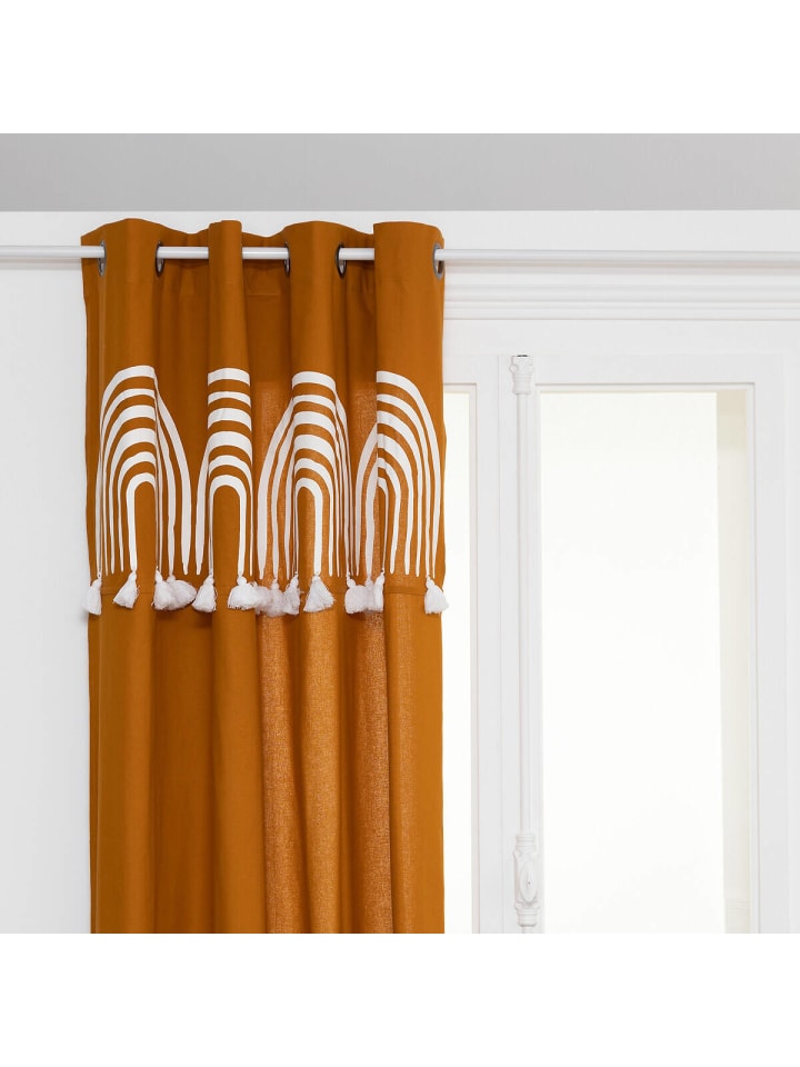 Atmosphera Créateur d'intérieur Vorhang in orange günstig kaufen onesize