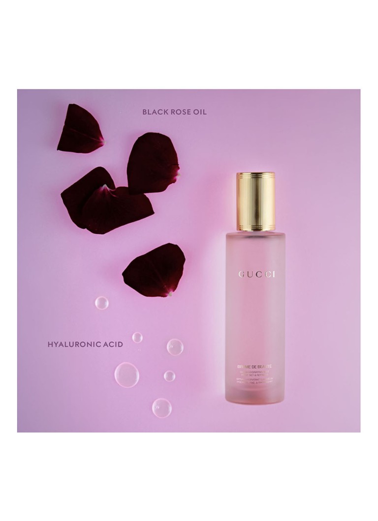 Gucci Brume De Beauté - 2-u-1 hranjiva maglica i sprej za učvršćivanje lica
