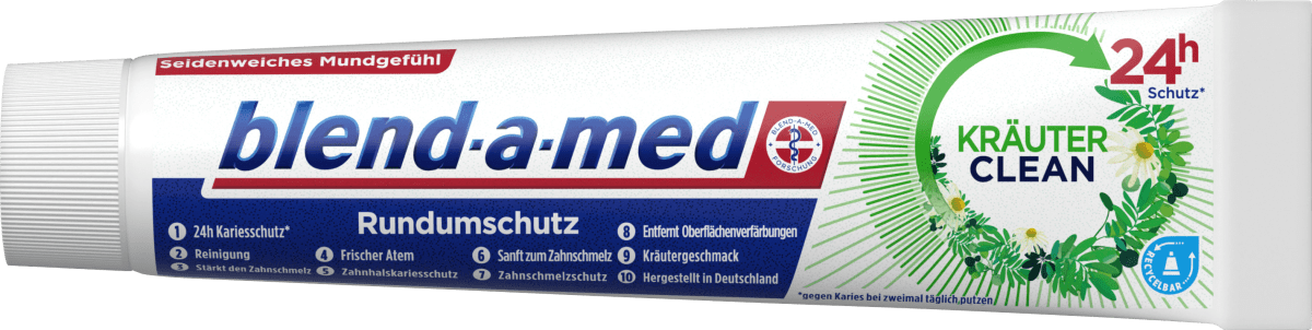 Zahnpasta Kräuter Clean, 75 ml
