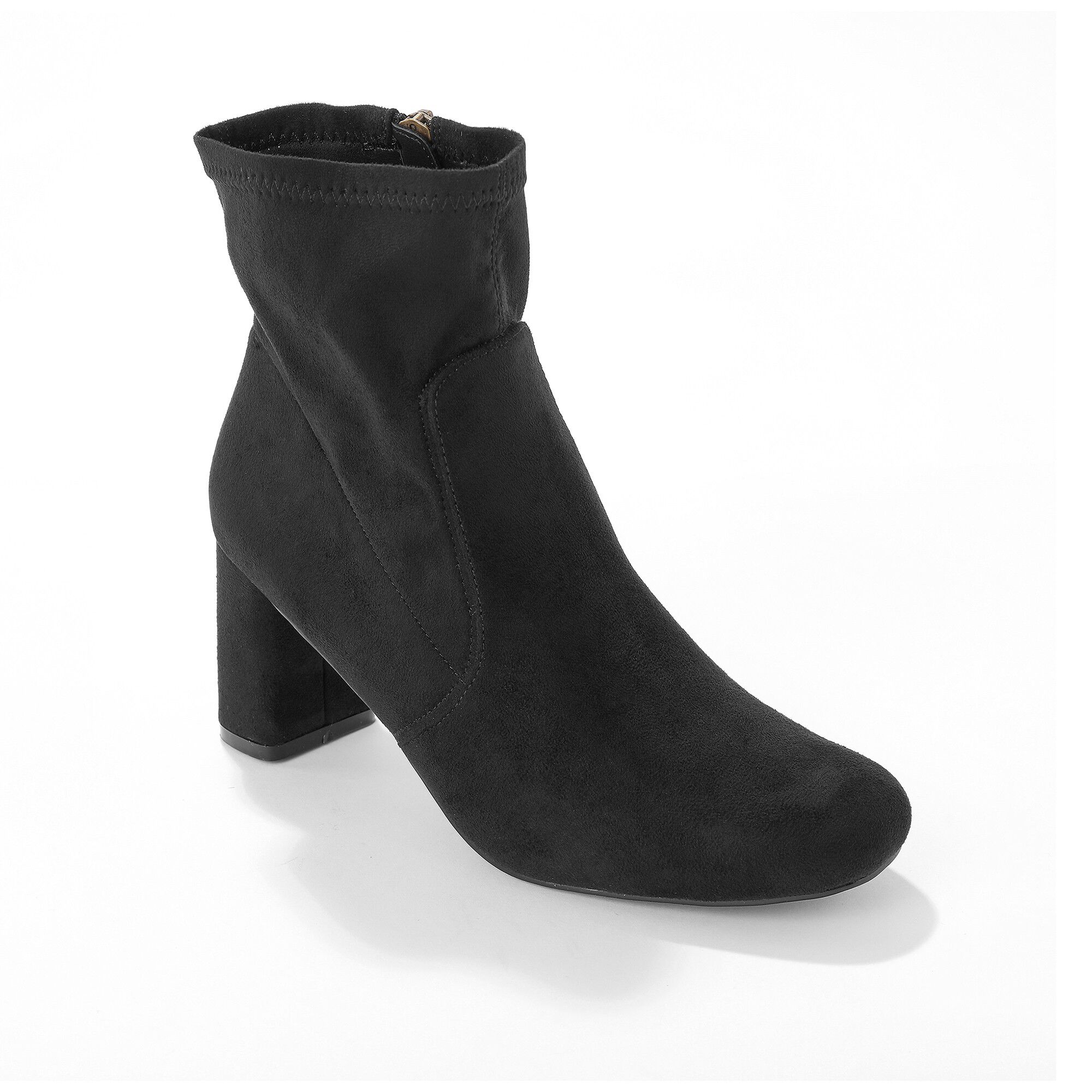 Boots effet chaussettes
