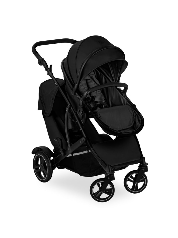 Hauck Geschwisterwagen Duett 4 - Black in schwarz günstig kaufen onesize