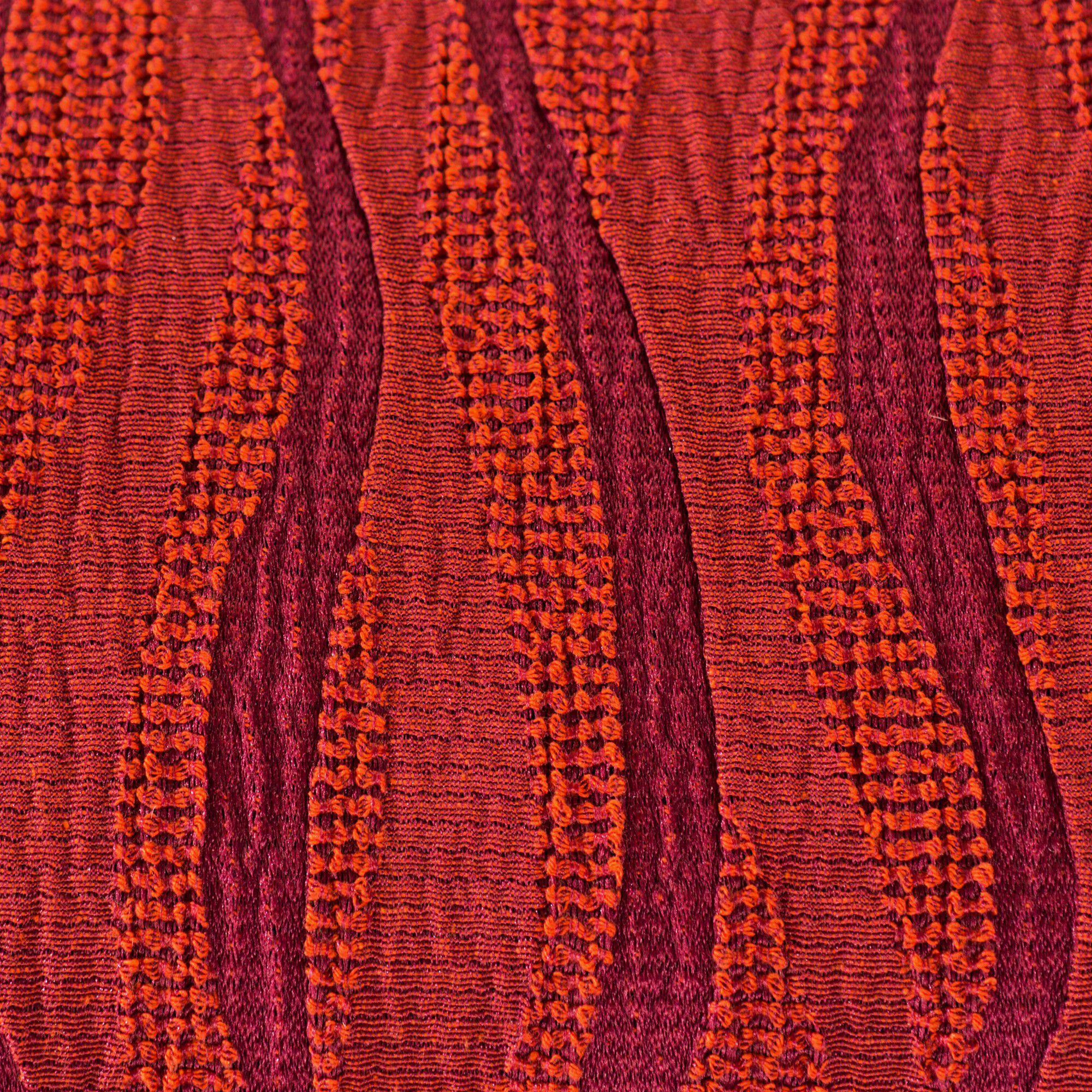 Housse coussin jacquard imprimé
