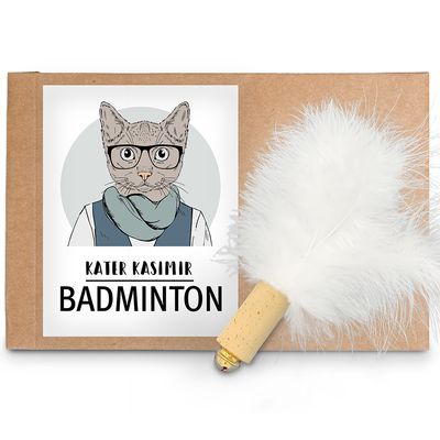 Kater Kasimir Federball