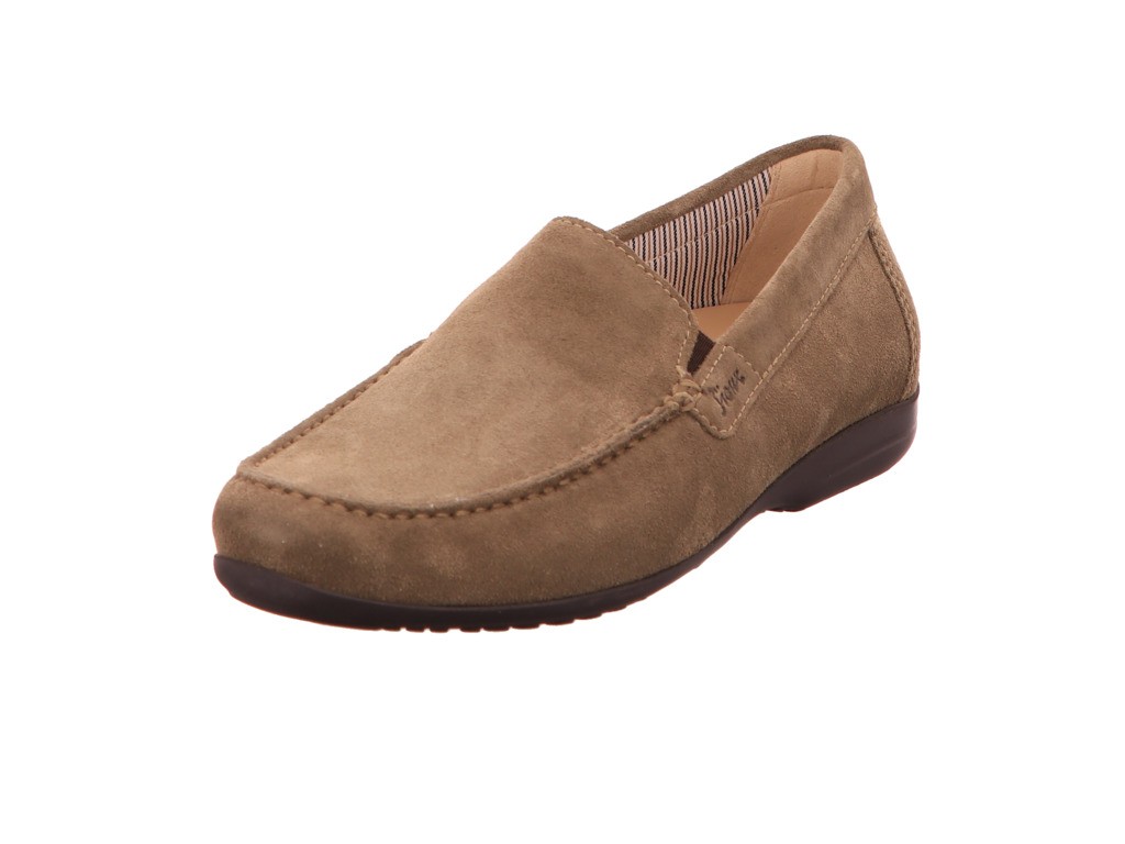SIOUX Sportliche Slipper taupe Giumelo-700-H