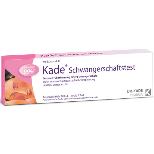 KADE Schwangerschaftstest  1 St  Test