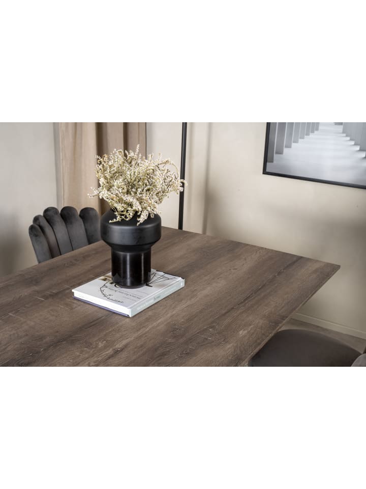 ebuy24 Essgruppe Marina 6 (7-teilig) Grau 90 x 180 cm günstig kaufen onesize