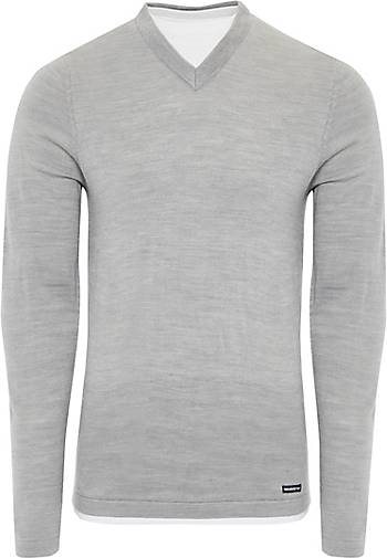 Threadbare V-Pullover