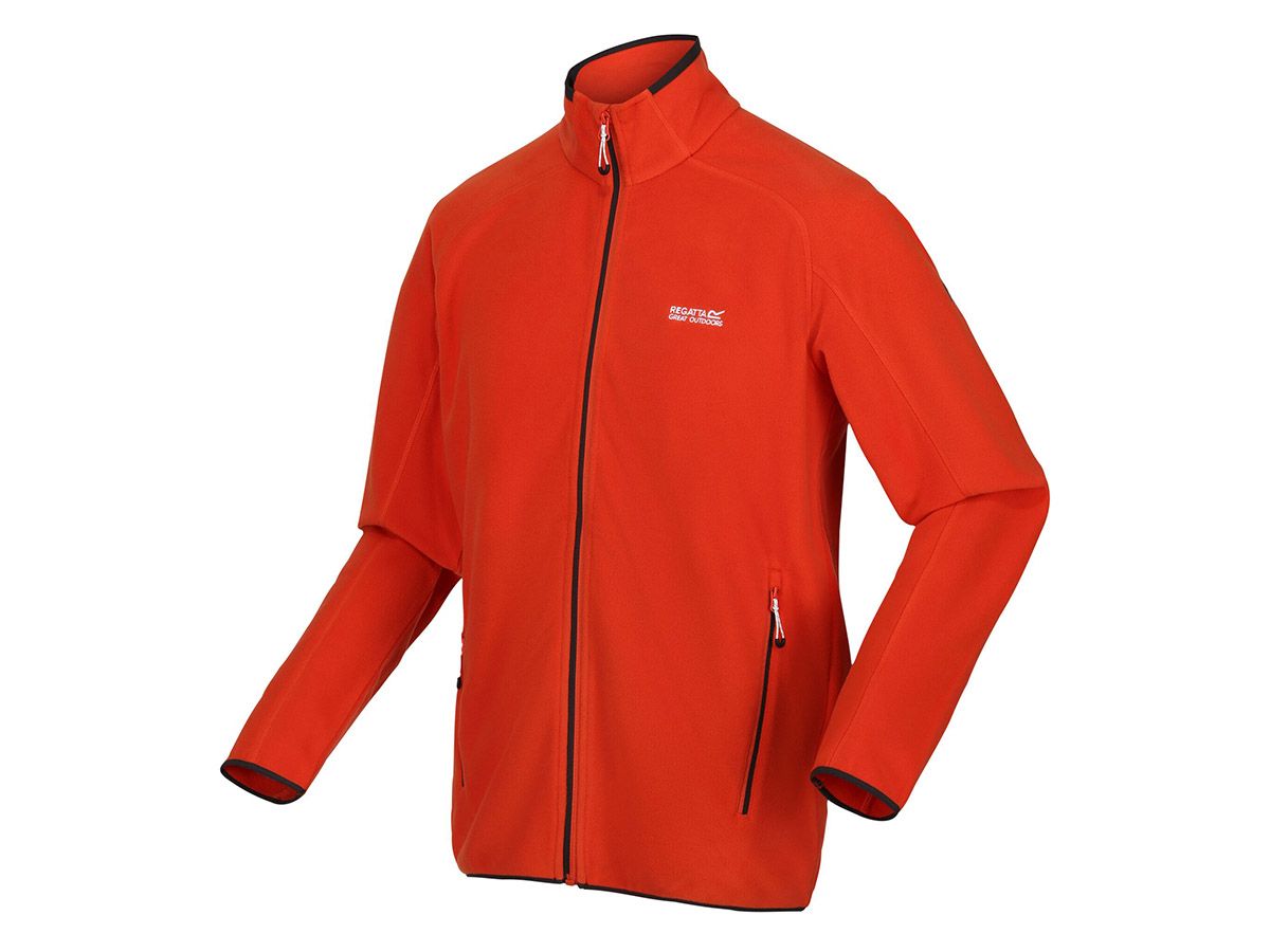Regatta Hadfield Rusty Orange Herren Fleecejacke