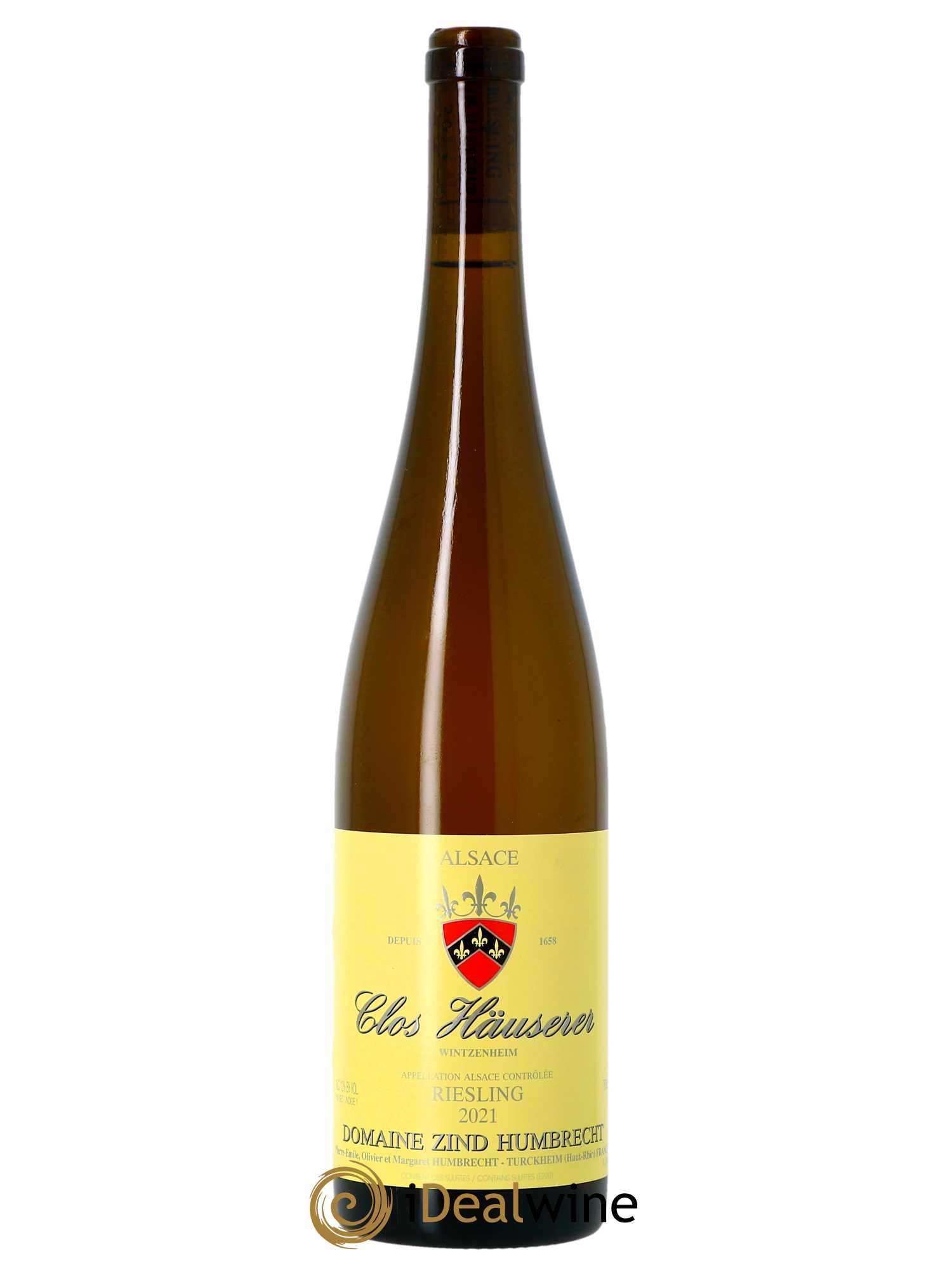 Riesling Clos Hauserer Zind-Humbrecht (Domaine)  2021 - Lot de 1 Bouteille
