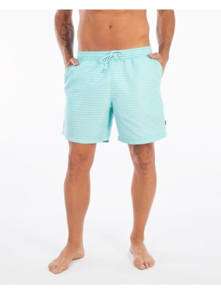 Hackett London Badeshorts in Blau günstig kaufen