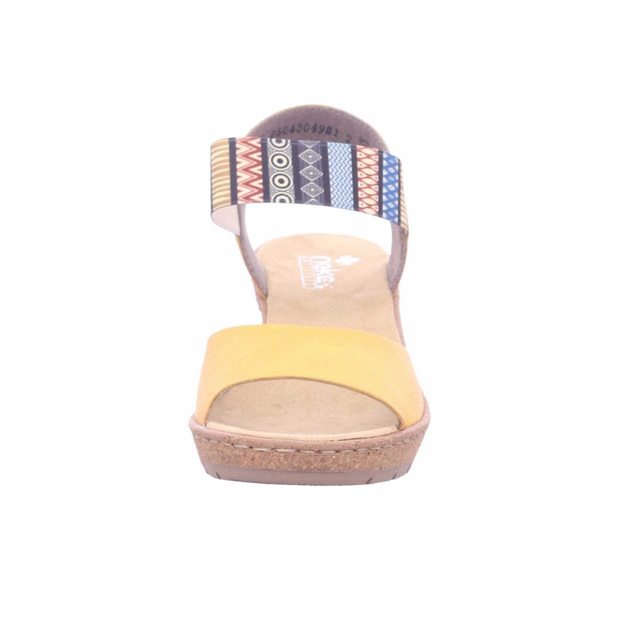 RIEKER Keilsandalen gelb Rieker