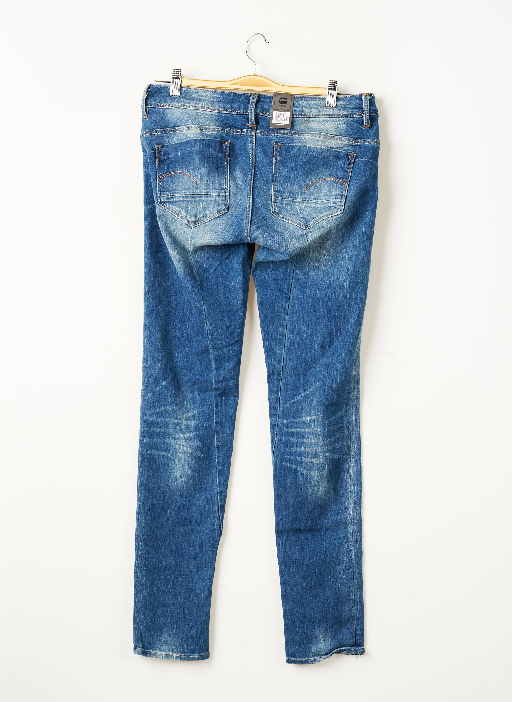G Star Jeans Coupe Slim Femme couleur bleu