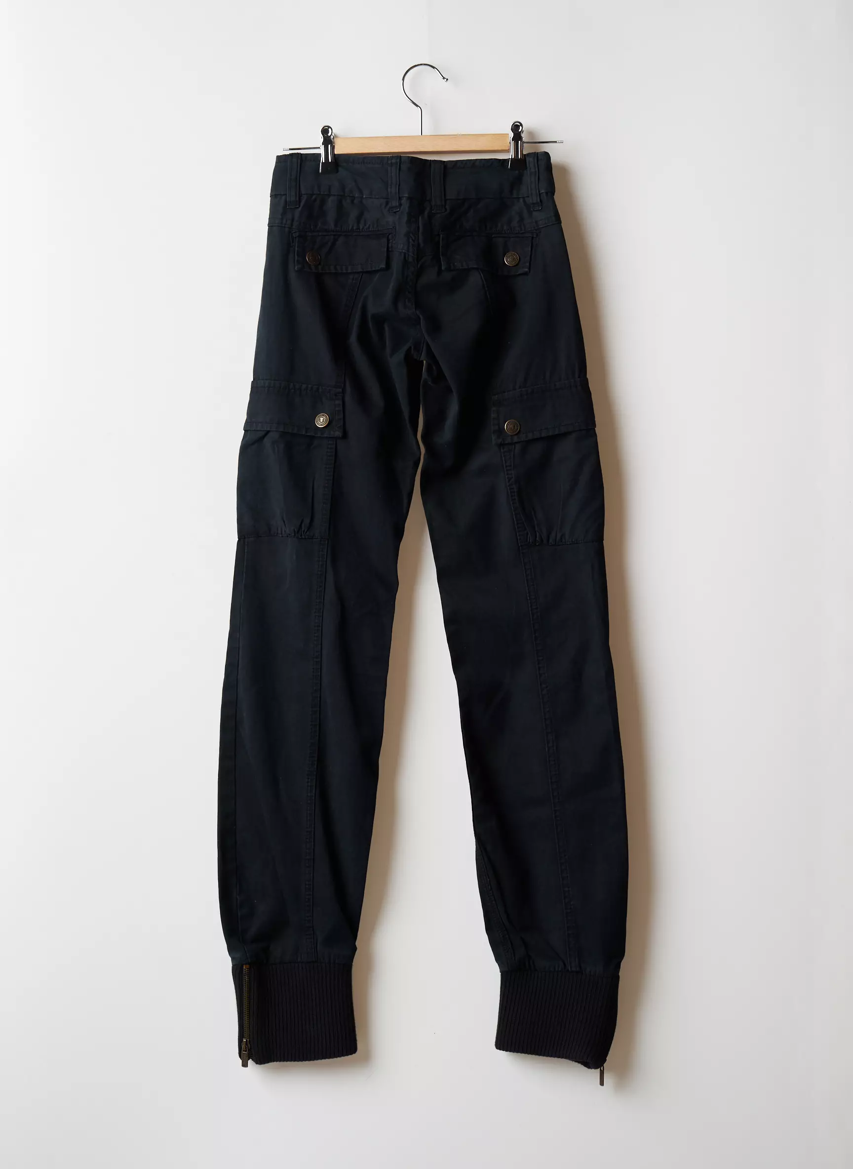 Freeman T Porter Pantalons Cargo Femme couleur noir
