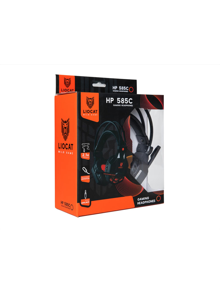 COFI 1453 Gaming Headset in Mikrofon 3,5 mm Klinke verstellbares Kopfband in Schwarz günstig kaufen onesize