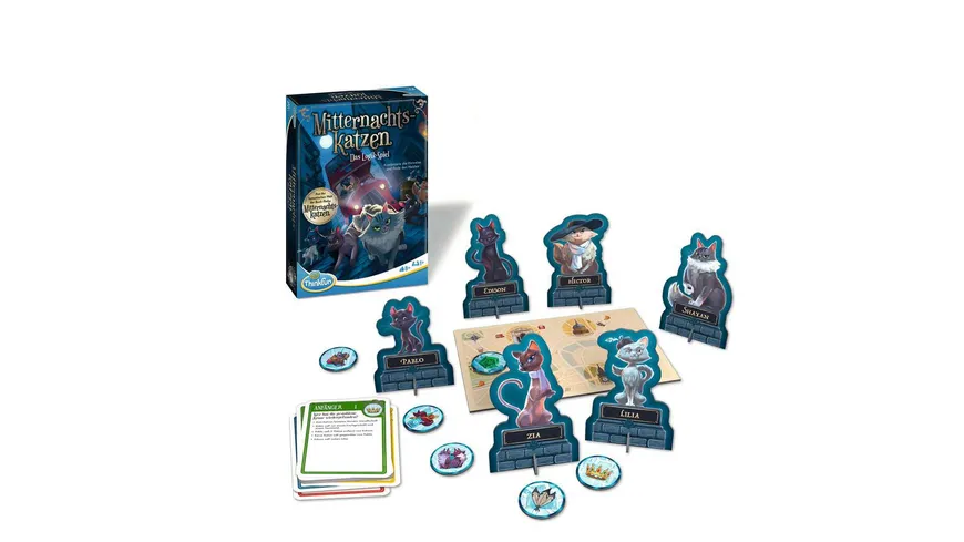 Thinkfun - Mitternachtskatzen - Das Logik-Spiel für Jungen und Mädchen ab 8 Jahren.