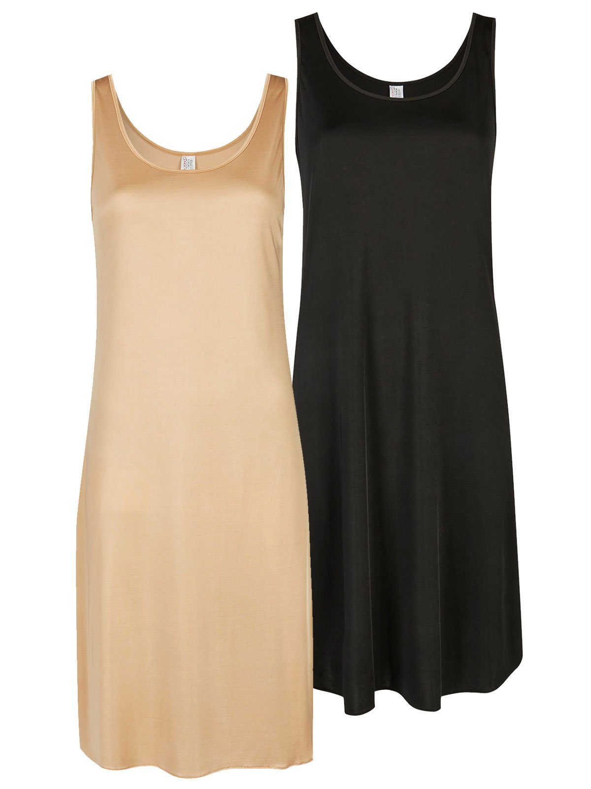 Nina Von C. Unterkleid 2er Pack Unterkleid Länge 90 cm Elegance (Spar-Set, 2-tlg) -