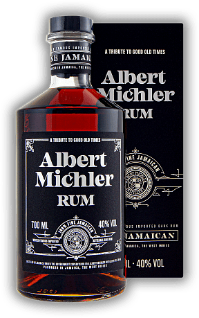 Albert Michler Fine Jamaica Artisanal Dark Rum 40% Albert Michler Fine Jamaica Artisanal Dark Rum 40%  0,7	 Liter - Vol 40%