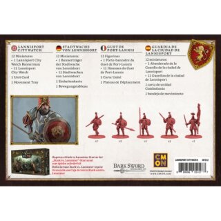 A Song of Ice & Fire – Lannisport Citywatch (Stadtwache von Lennishort) (Multilingual)