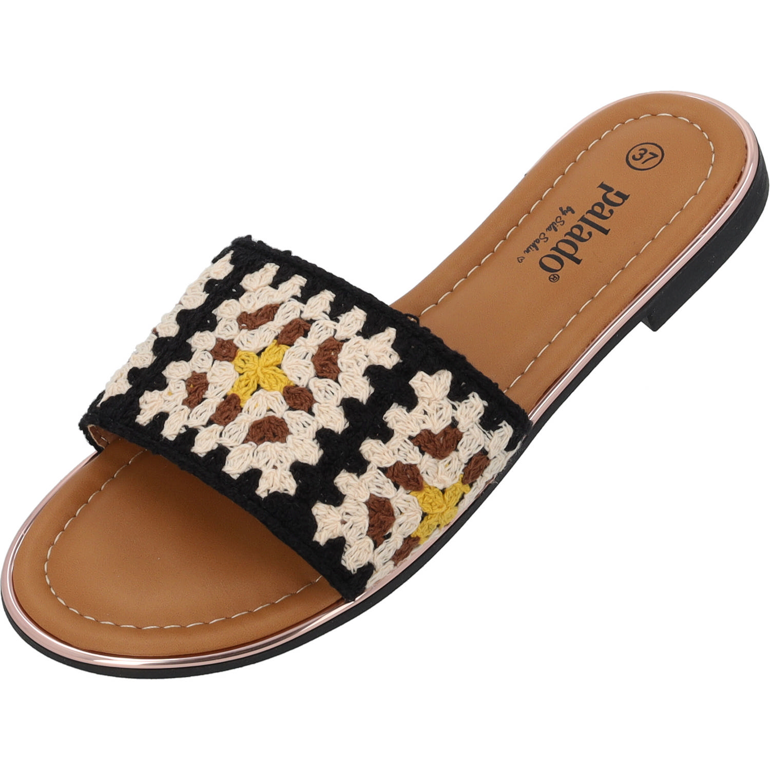 Palado Xami by Sila Sahin, Pantoletten, Damen, Schwarz