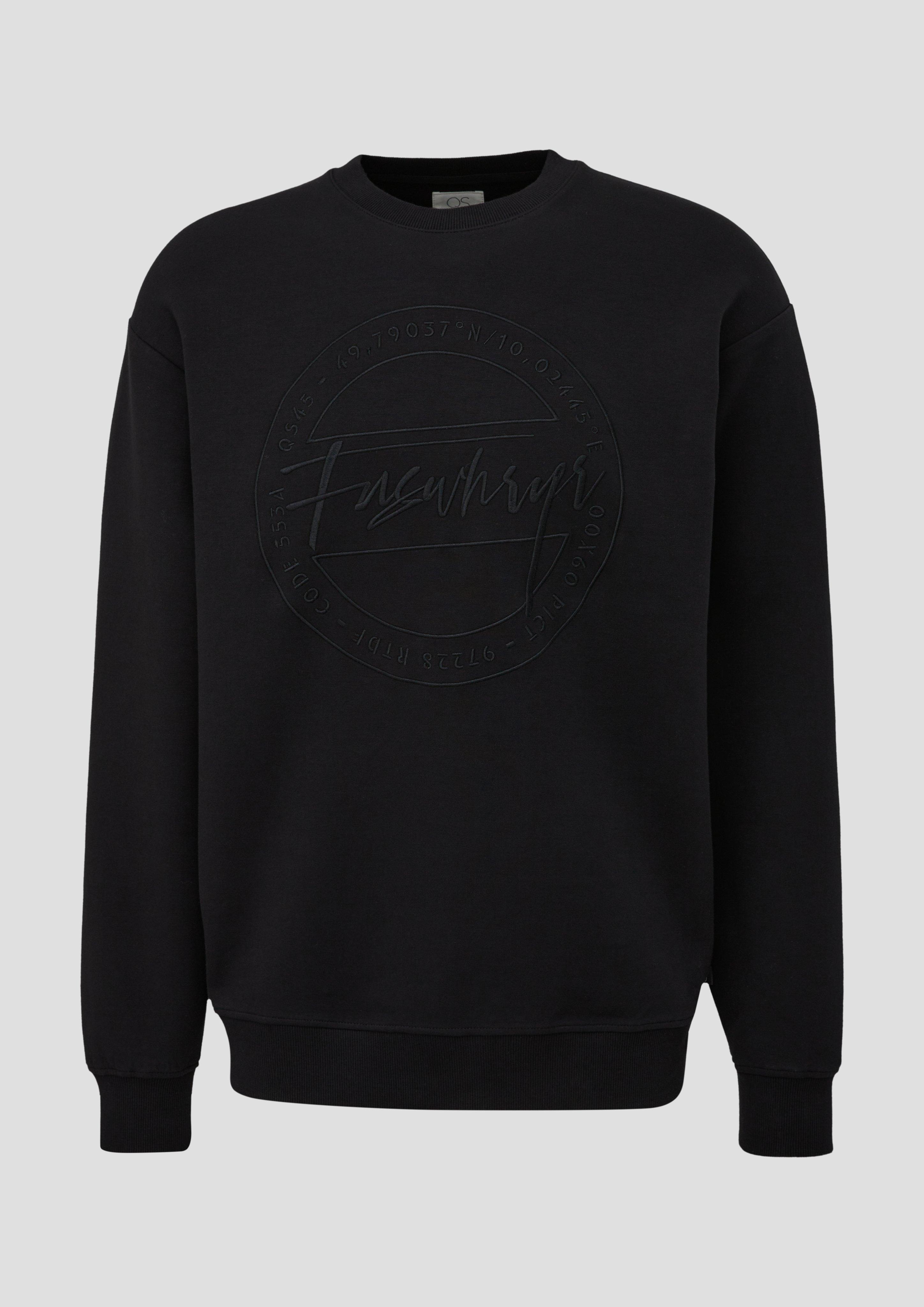 Scuba-Sweatshirt mit Stickerei  2138498-99L0