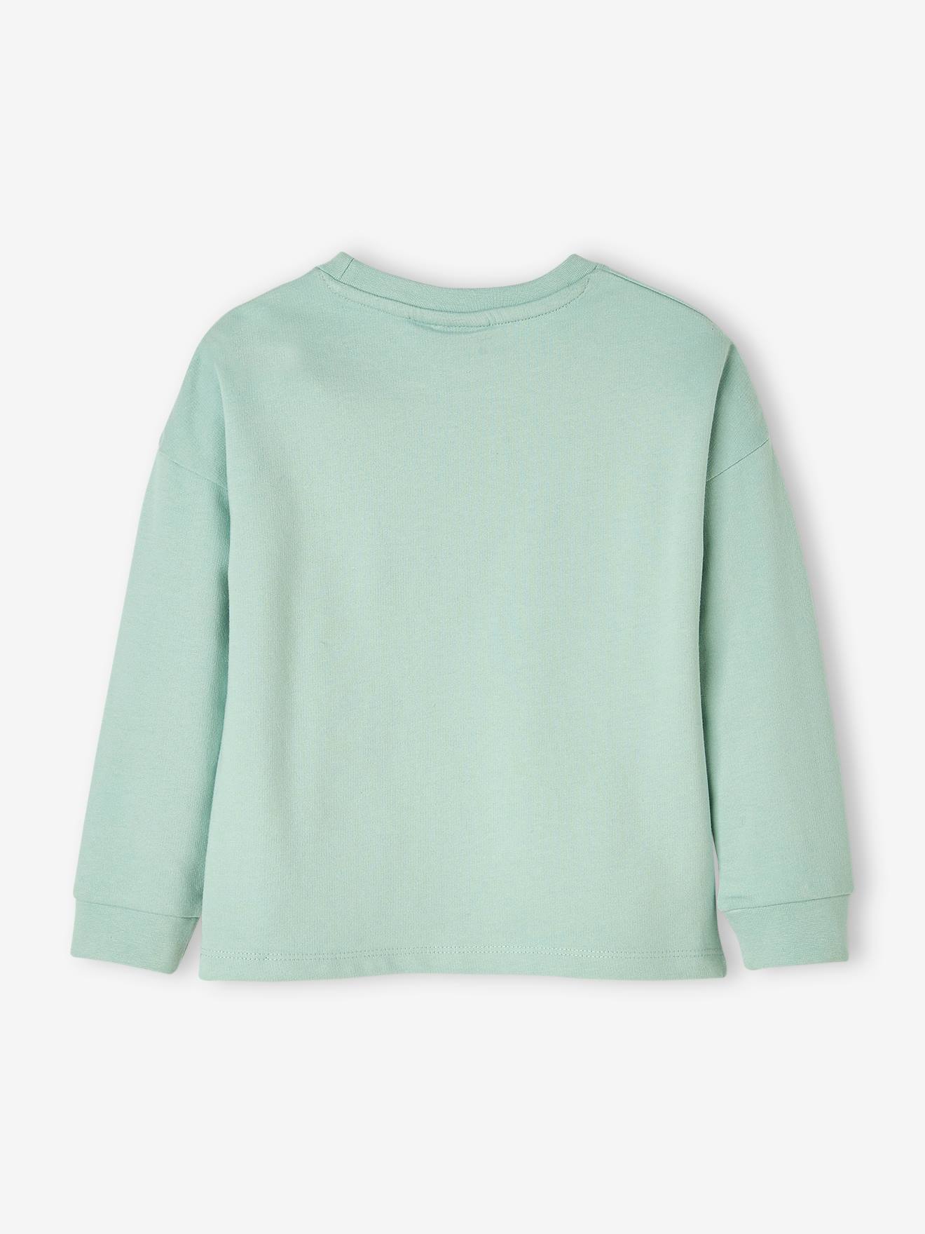 Sweat fille DS® La Petite Sirène bleu glacier
