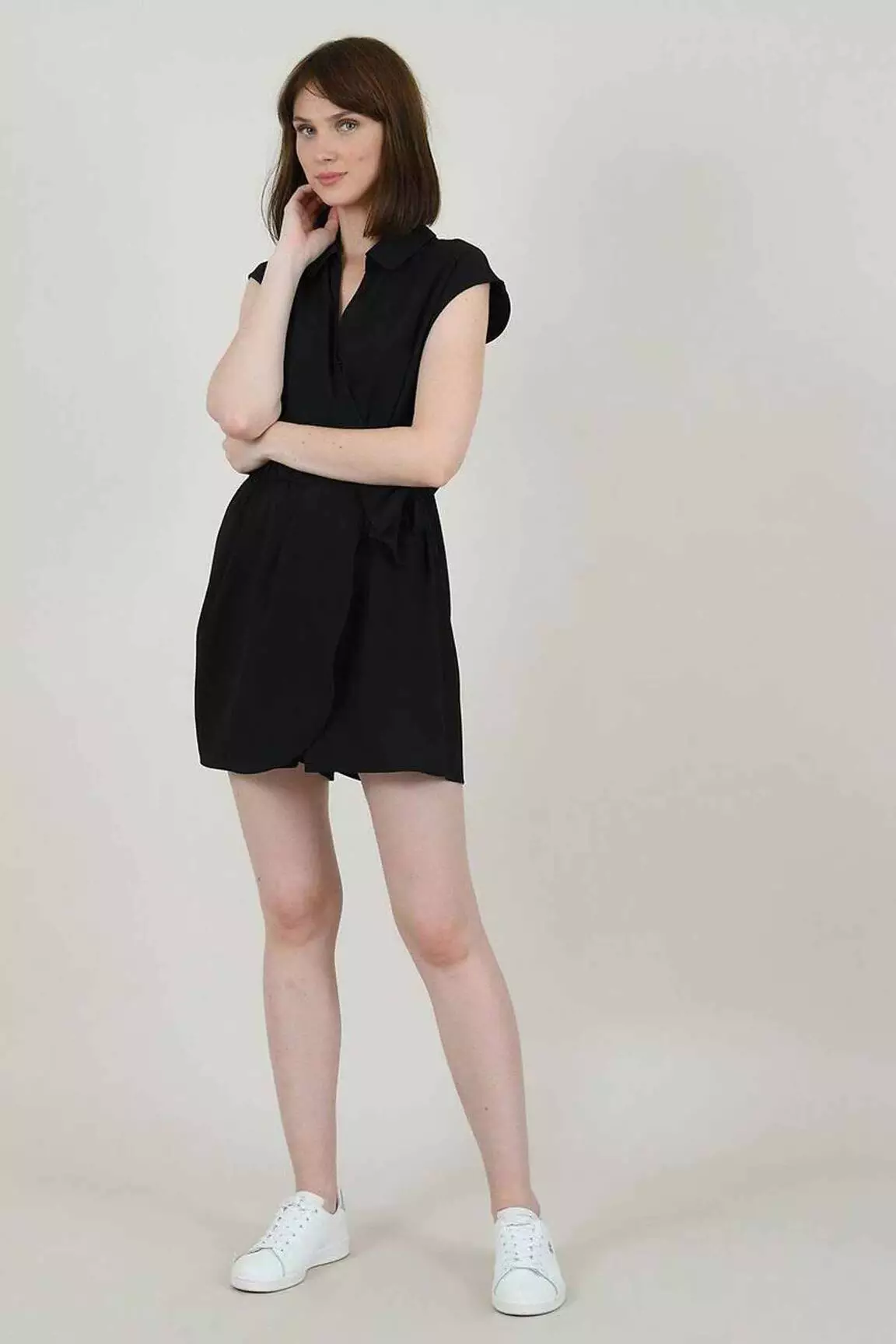 Molly Bracken Combi Shorts Femme couleur noir