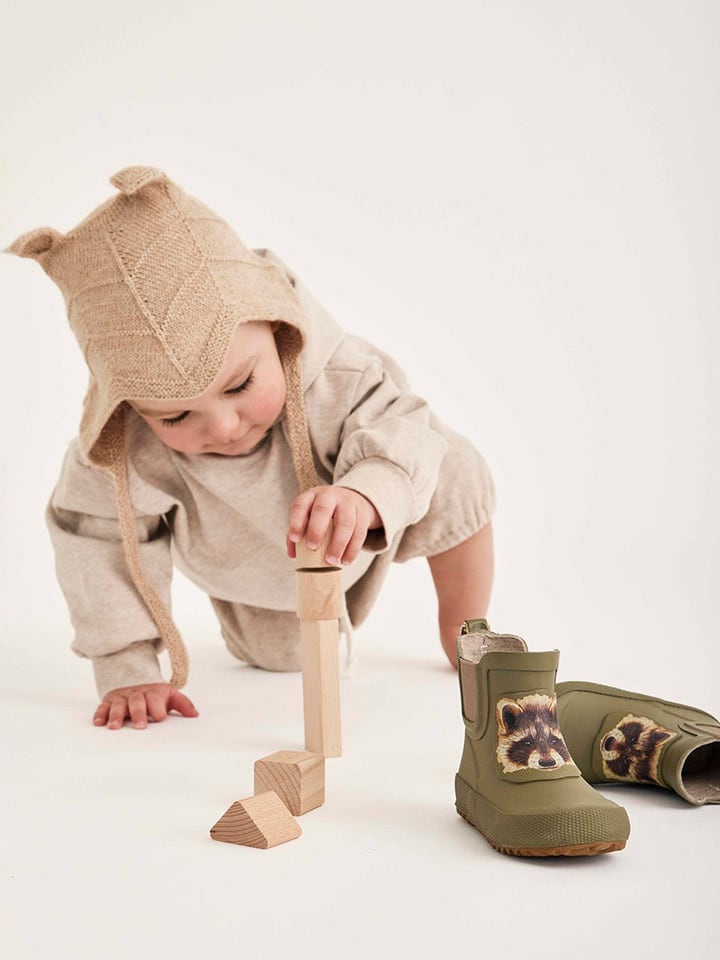 bisgaard Gummistiefel in Khaki günstig kaufen