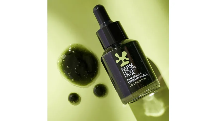 Farm loves Face AHA/BHA +  Bio-Grünkohl Peeling Serum 28 ml