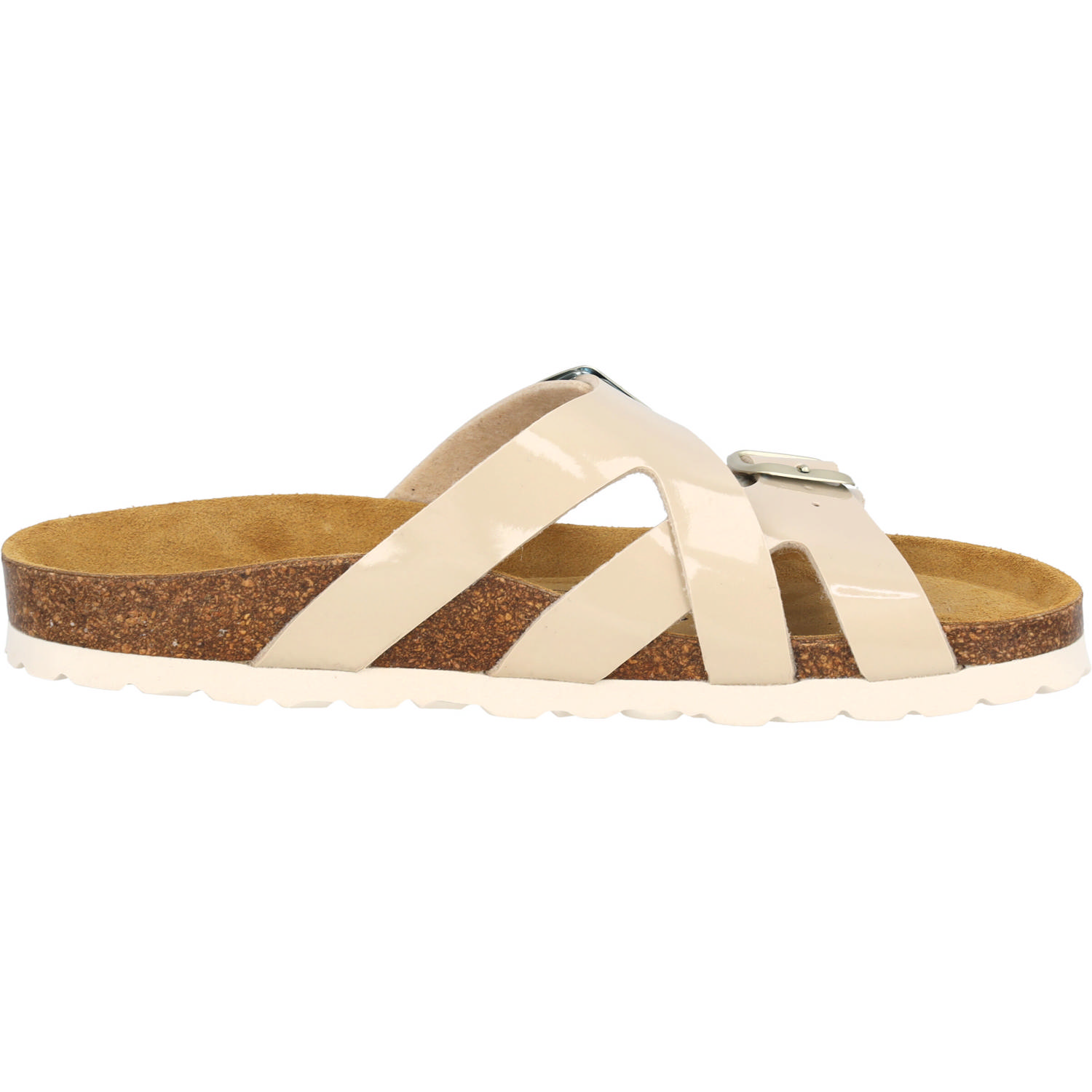 Palado Arrila, Pantoletten, Damen, Beige Lack