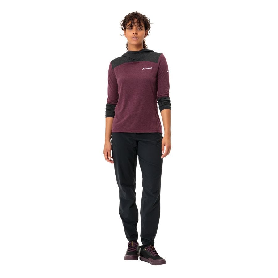 Tremalzo Langarm Hoodie T-Shirt Damen