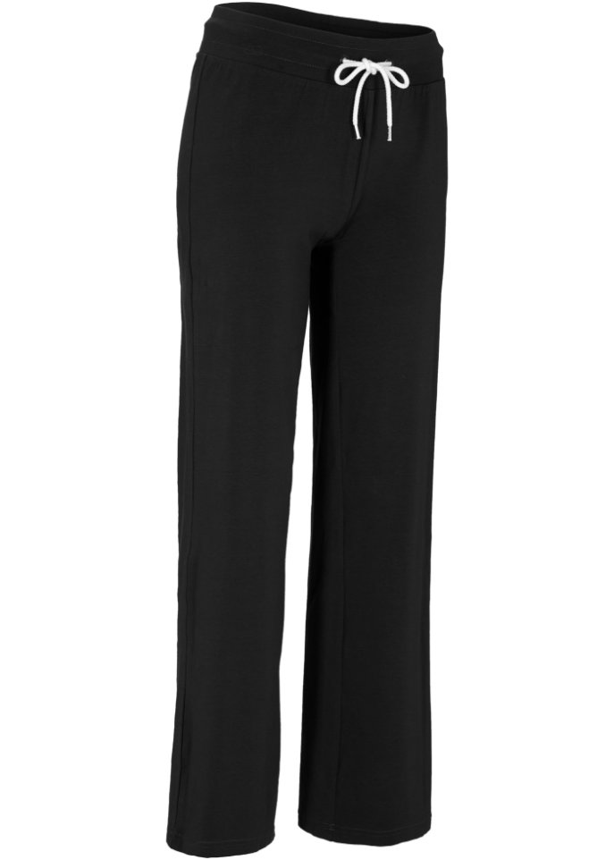 Jersey-Hose mit weitem Bein