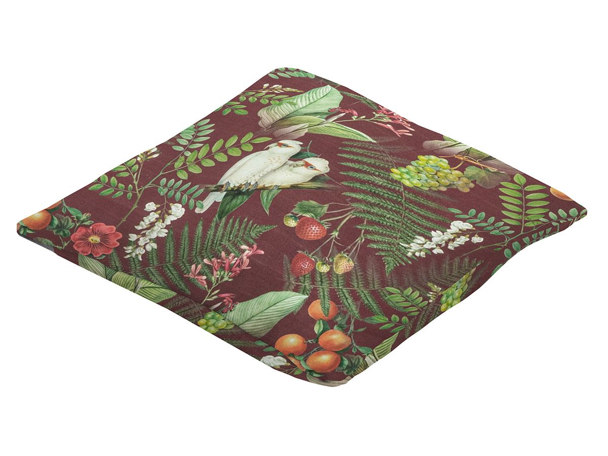 Madison Josie bordeaux 50 x 50 Dekokissen